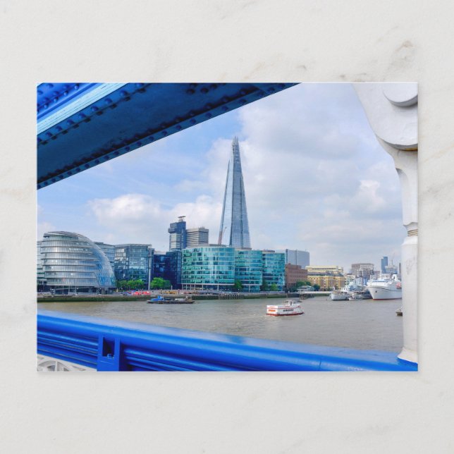 Postal Tower Bridge View, Londres Reino Unido (Anverso)