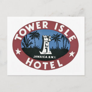 Postal Tower Isle Hotel Jamaica BWI