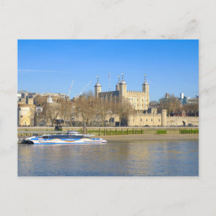 Postal Tower of London, UK Postcard