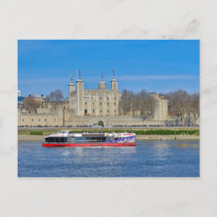 Postal Tower of London, UK Postcard