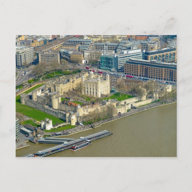 Postal Tower of London, UK Postcard (Anverso)