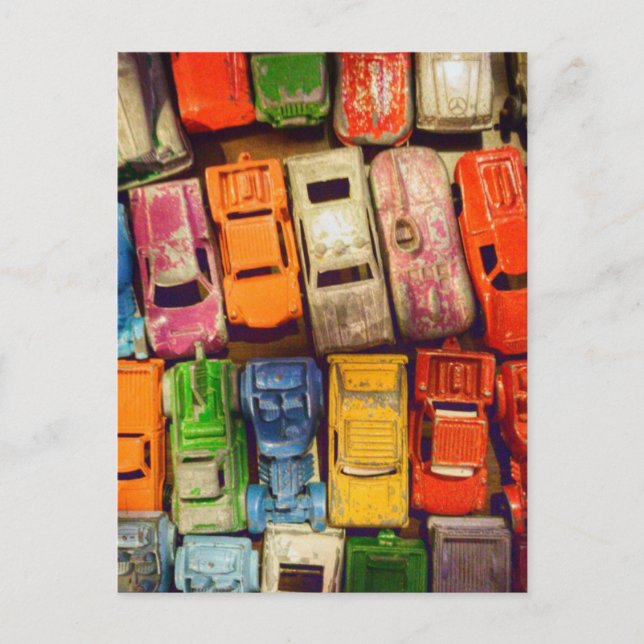 Postal Toy Car Junkyard (Anverso)