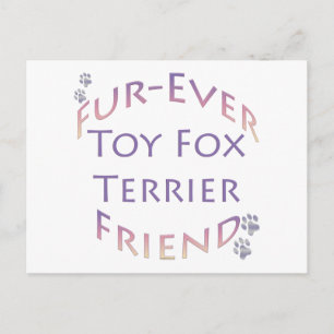 Postal Toy Fox Terrier Furever Friend