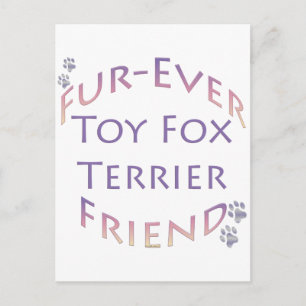 Postal Toy Fox Terrier Furever Friend