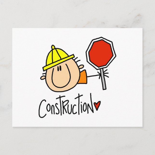 Postal Trabajador de la Construcción (Anverso)