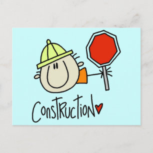 Postal Trabajador de la Construcción Masculino