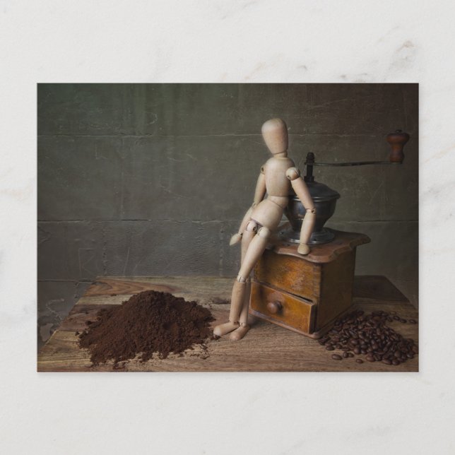 Postal Trabajador del café (Anverso)