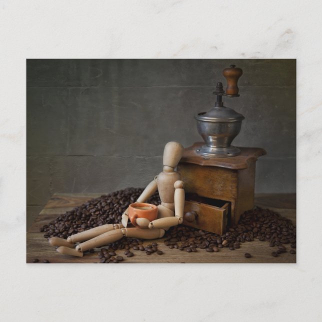 Postal Trabajador del café (Anverso)