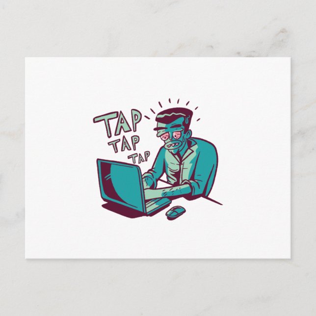 Postal Trabajador duro (Anverso)