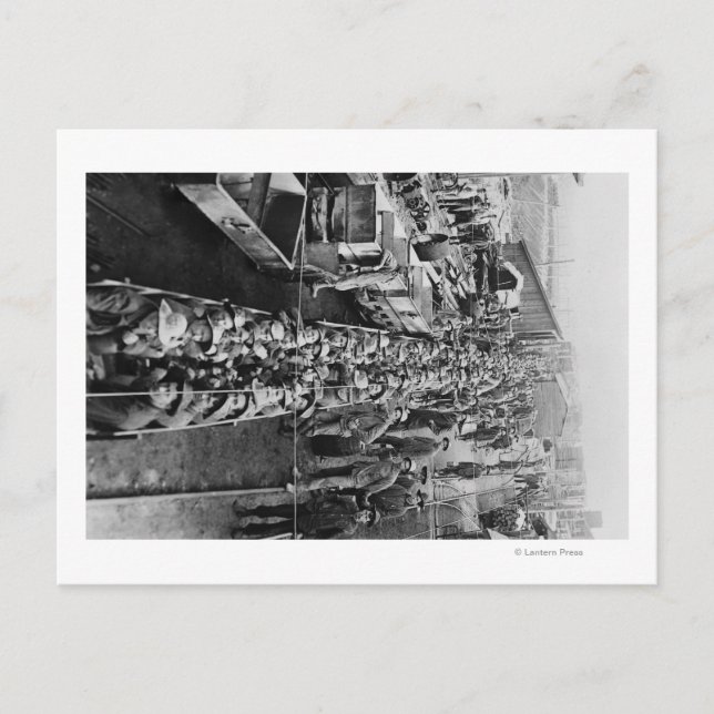 Postal Trabajadores mineros ambulantes cargando Coeur d'A (Anverso)