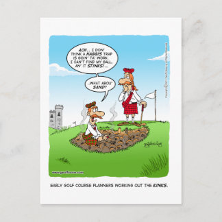 Postal Trabajar con patas