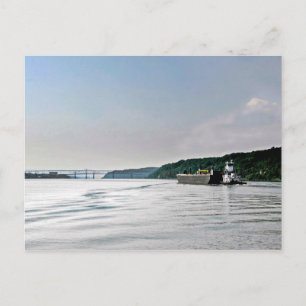 Postal Trabajo fluvial