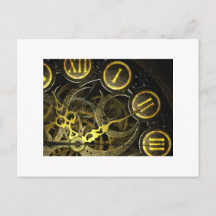 Postal Trabajos de reloj interno