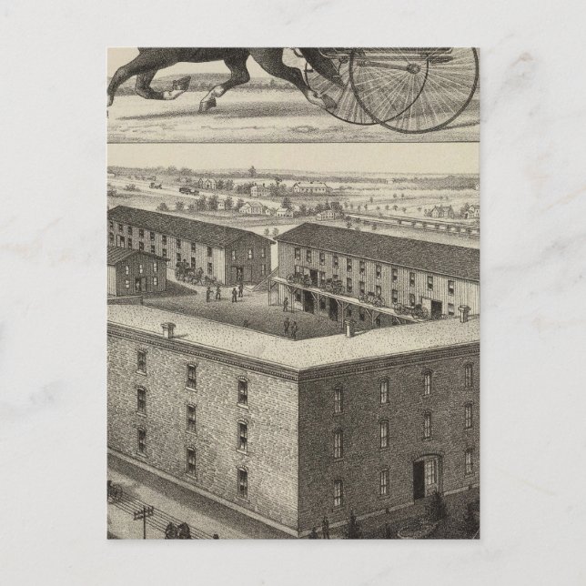 Postal Trabajos de transporte de LB Johns, Abilene, Kansa (Anverso)