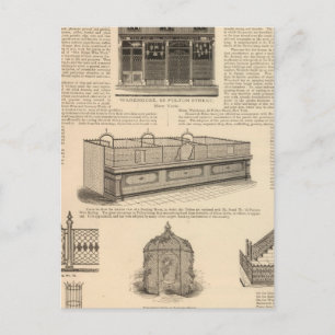 Postal Trabajos nacionales de alambre y linterna, Howard 