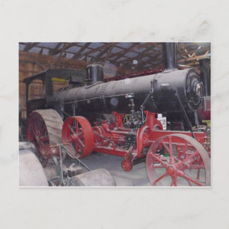 Postal Tractor de antigüedades