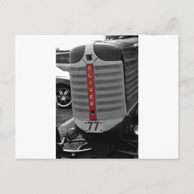 Postal Tractor de Oliverio (Anverso)