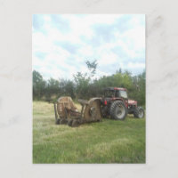 tractor en verano
