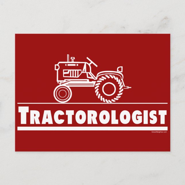 Postal Tractor Ologist RED (Anverso)