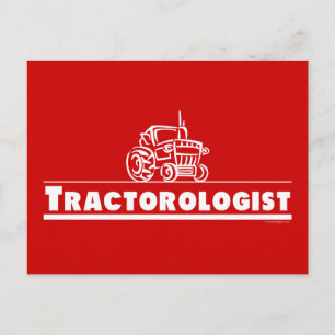 Postal Tractor Rojo, Tractorólogo
