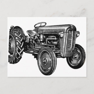 Postal Tractor Vintage