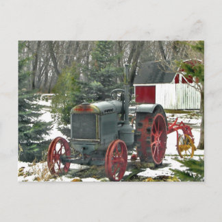 Postal Tractor Vintage