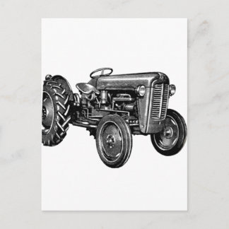 Postal Tractor Vintage