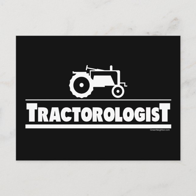 Postal Tractorólogo (Anverso)