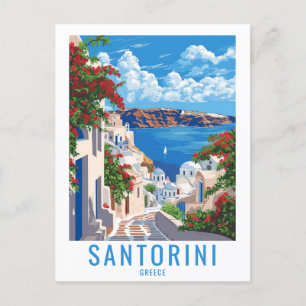 Postal Traer a Santorini a casa: Santorini Grecia