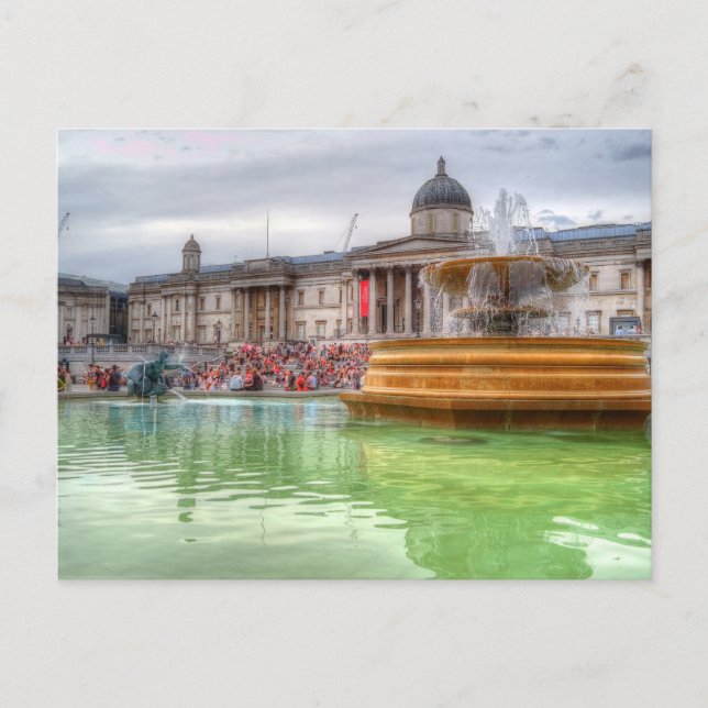 Postal Trafalgar square (Anverso)