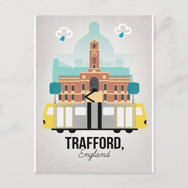 POSTAL TRAFFORD, MANCHESTER (Anverso)