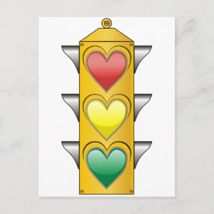 Postal Tráfico Amor Luz