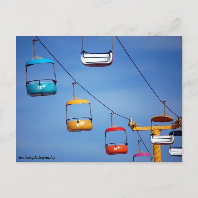 Postal Tráfico marítimo de Santa Cruz Beach (Anverso)