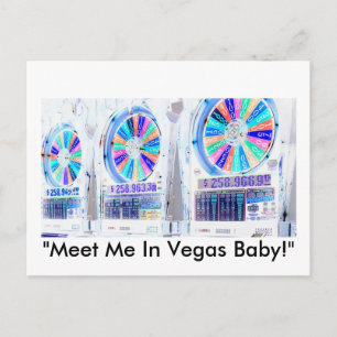 Postal Tragamonedas de Las Vegas