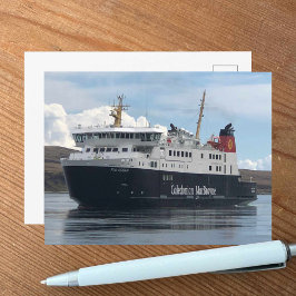 Postal Tragedia que navega a Islay en Escocia