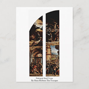 Postal Traición Y Cruce Por Hans Holbein El Joven