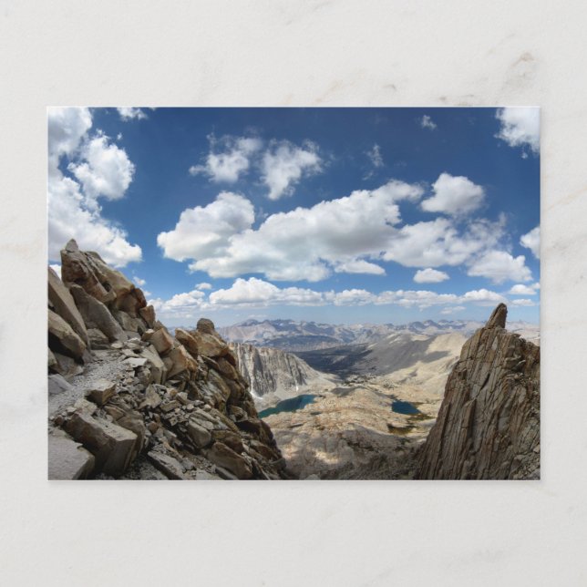 Postal Trail de Mt Whitney - John Muir Trail (Anverso)