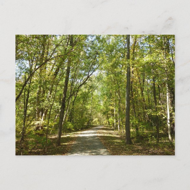 Postal Trail del lago Kittamaquandi en Columbia Maryland (Anverso)