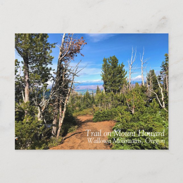 Postal Trail en Mount Howard, OR (Anverso)