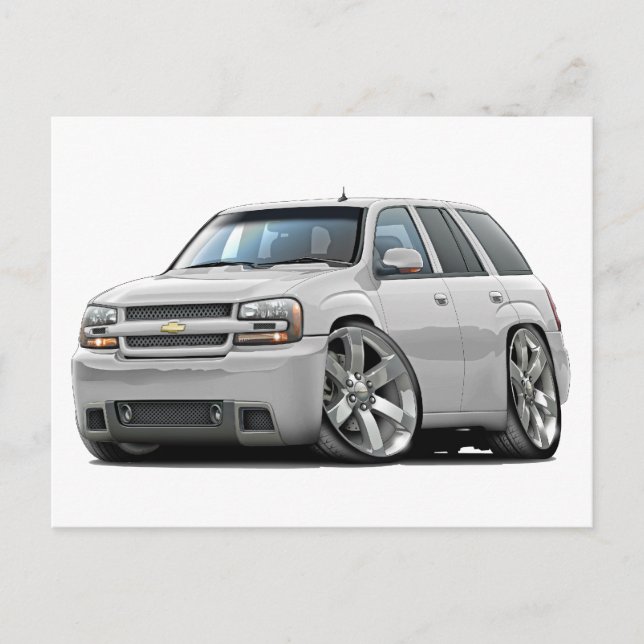 Postal Trailblazer White Truck (Anverso)