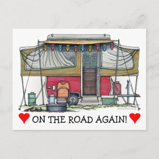 Postal Trailer de viaje de caravana RV de estilo emergent