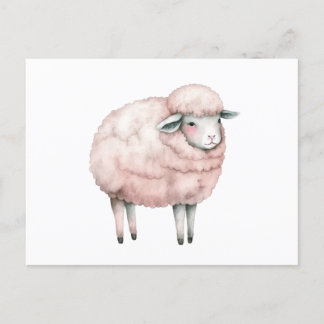 Postal Traje de cordero para bebés