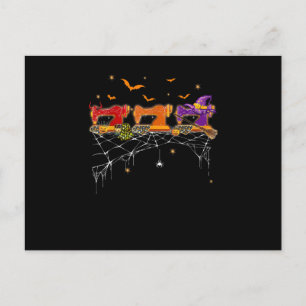 Postal Traje De Máquina De Acolchado Regalos De Halloween