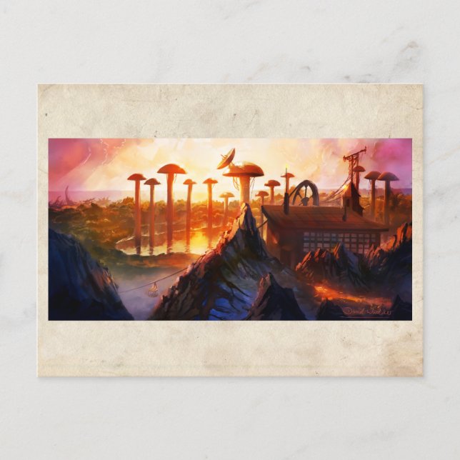 Postal Tram Ride Vista - Postcard (Anverso)