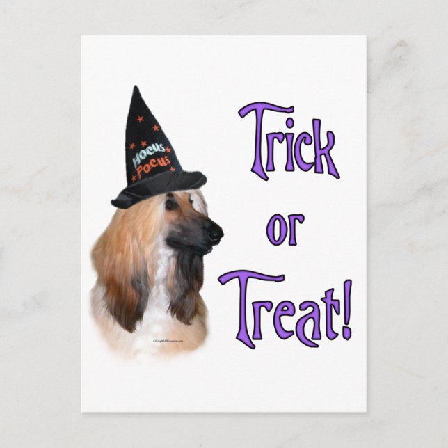 Postal Trampa afgana (Anverso)