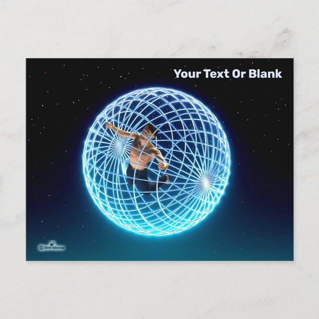 Postal Trampa de luz (Anverso)