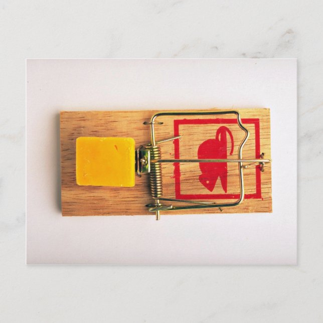 Postal Trampa de mosquitos (Anverso)