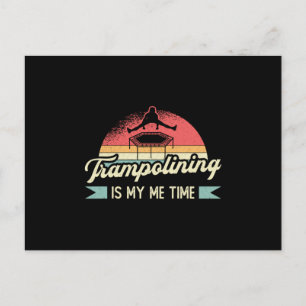 Postal Trampolinar Es Mi Gimnasta Trampoline De Tiempo De