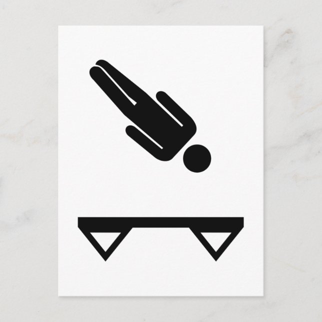 Postal Trampoline trampoline (Anverso)