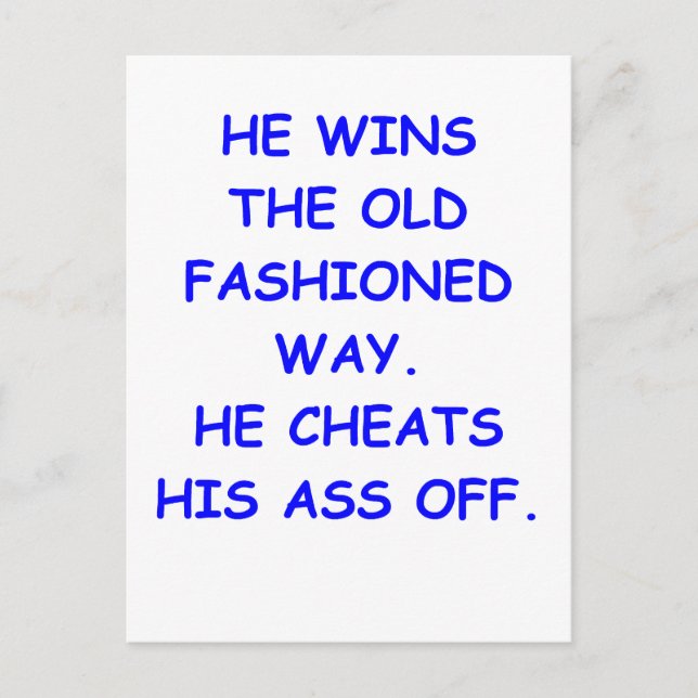 Postal tramposo (Anverso)